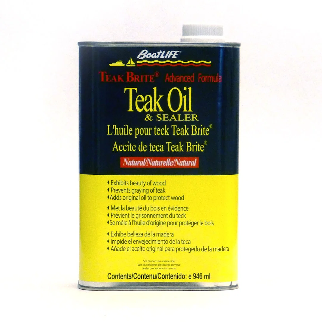 1088 – LIFE INDUST. Boat Teak Sealer, Use To Restore And Protects Teak And Other Woods 32 Ounce Can Single Natural